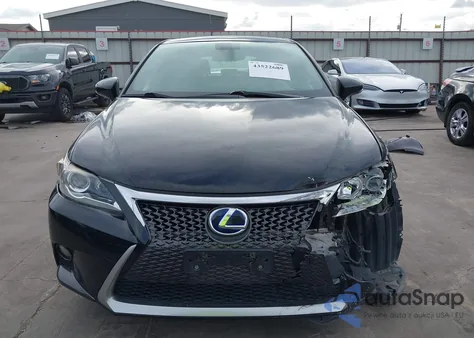 2014 Lexus Ct 200H z USA, uszkodzony, nr VIN JTHKD5BH6E2193892